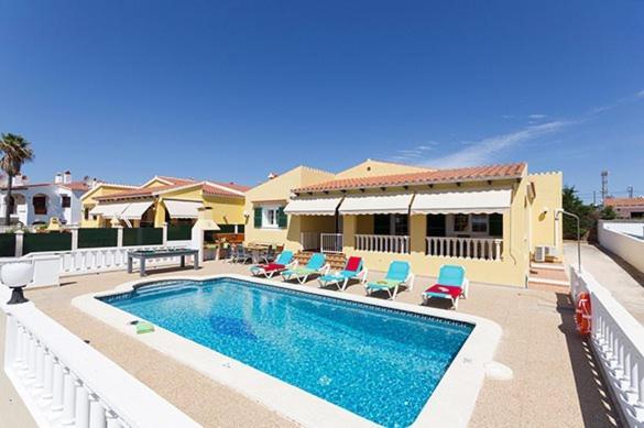 Villa Vistamar Cala En Porter  Exterior foto